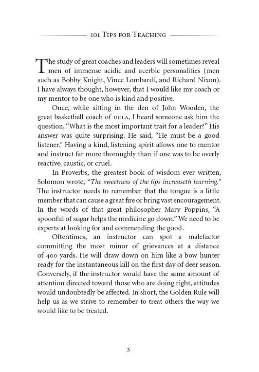 101 Tips for Teaching