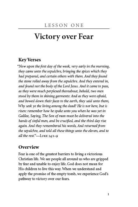 Victory in Jesus Teacher Edition Download