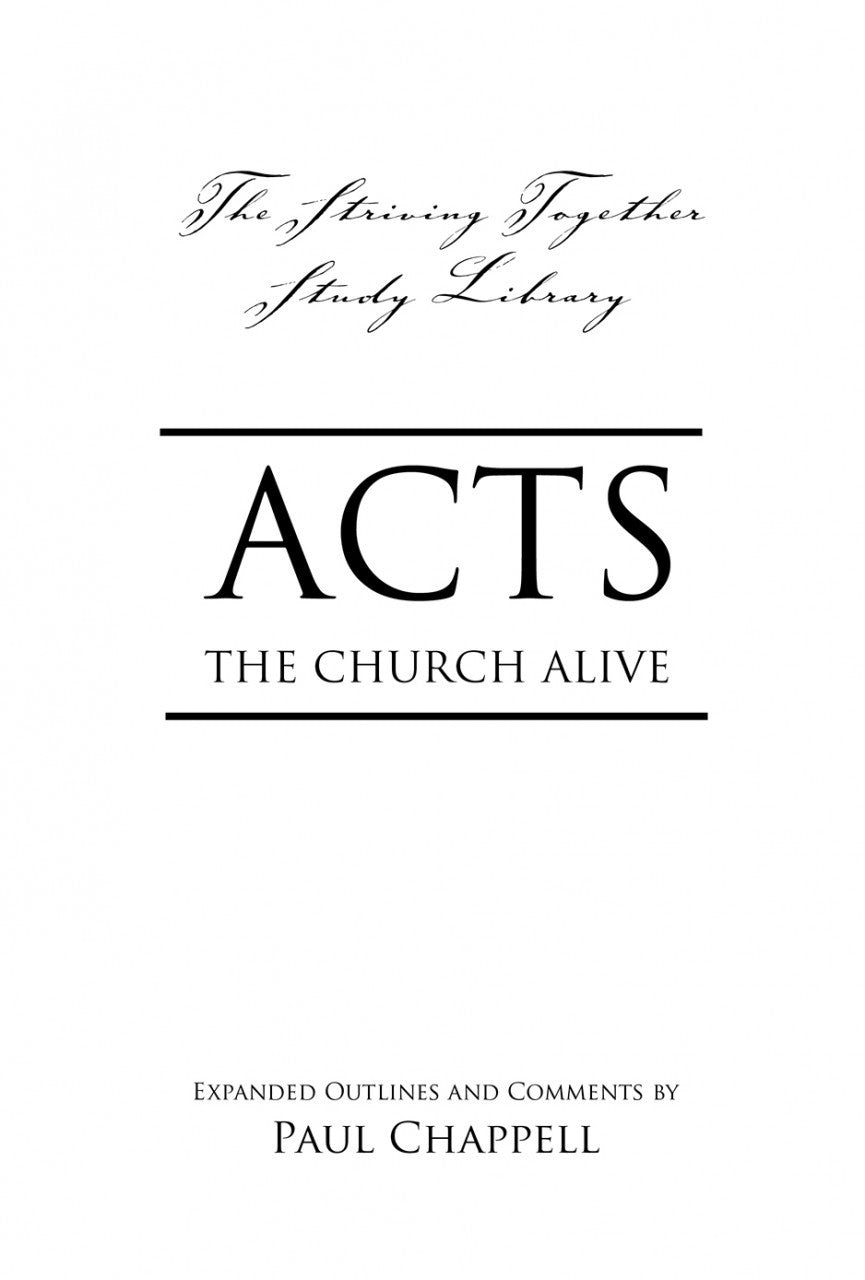 Acts: The Church Alive