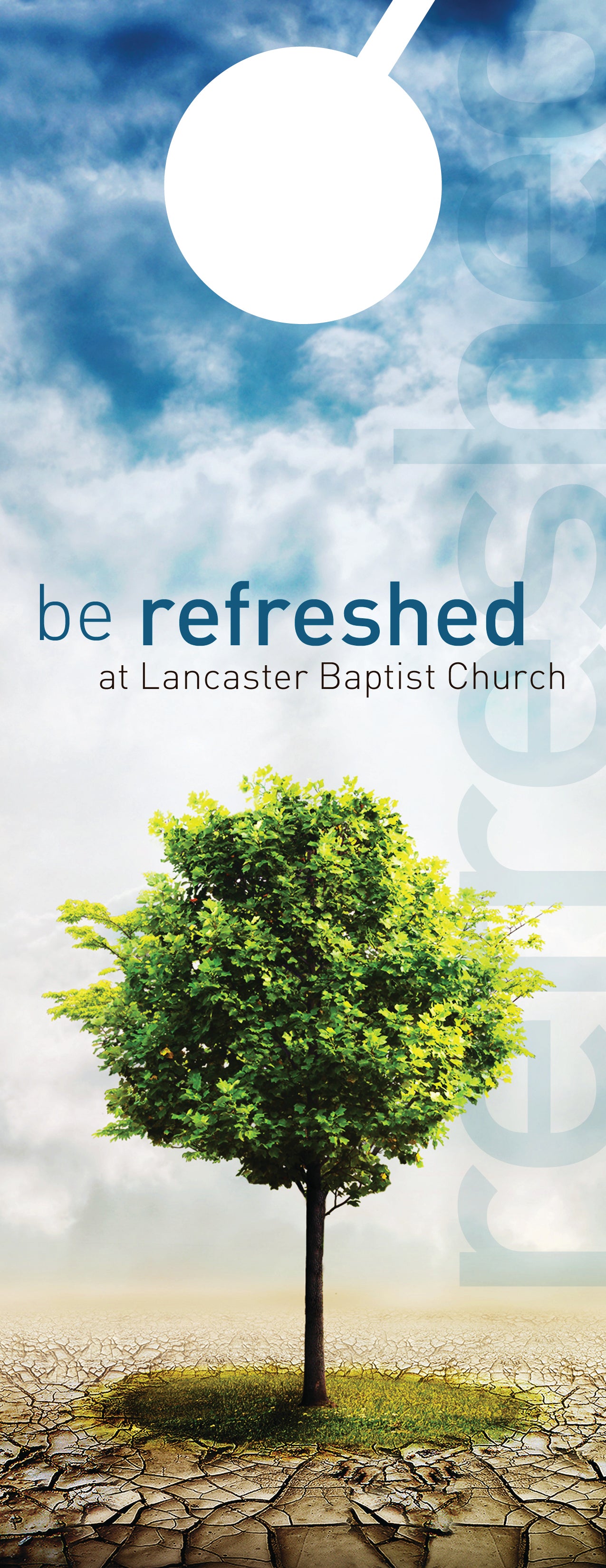 Be Refreshed—Door Hanger