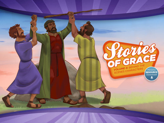 Stories of Grace Vol 4: Behind the Scenes Characters Ministry Resource Download