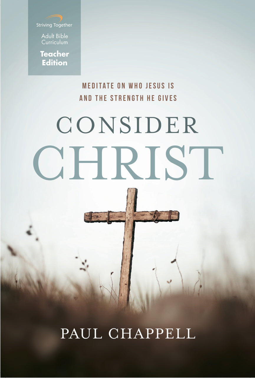 Consider Christ Teacher Edition Download