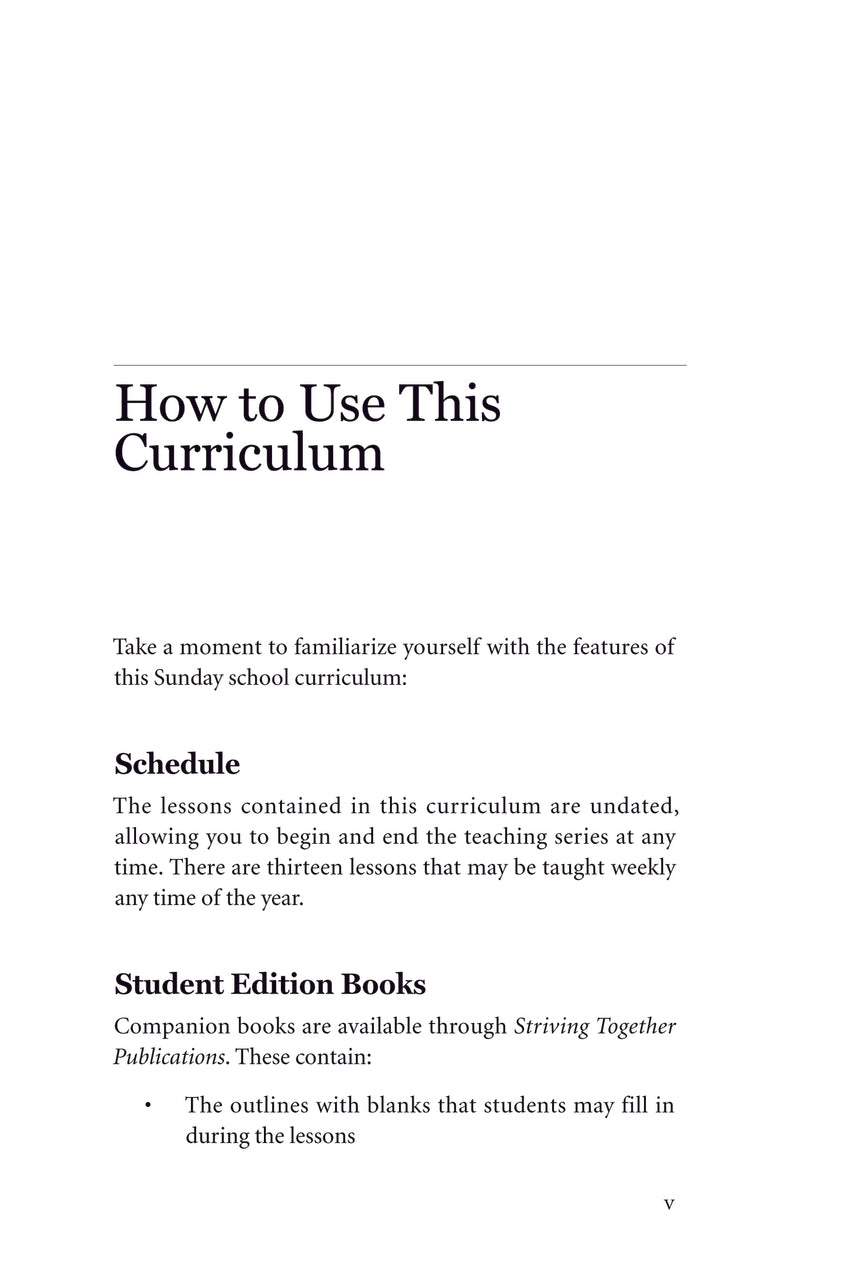 Consider Christ Teacher Edition Download