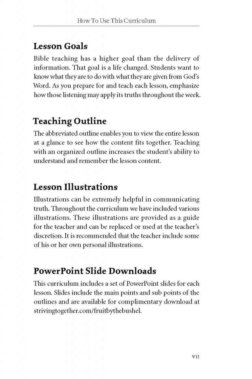 Fruit by the Bushel Teacher Edition Download