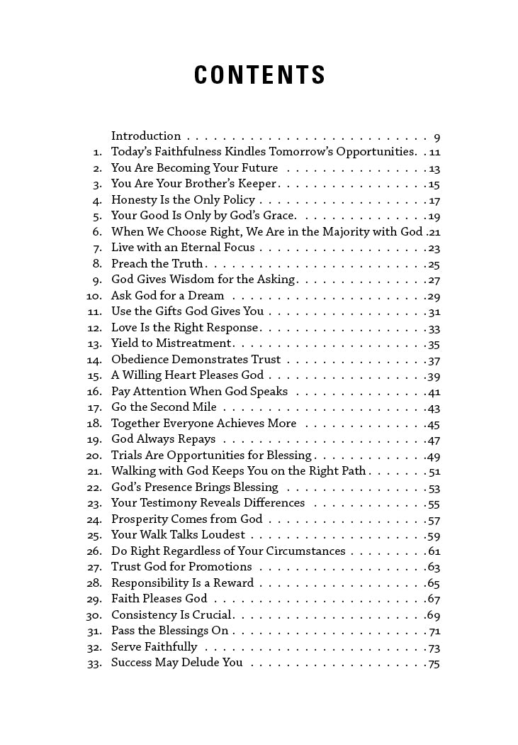 101 Truths to Transfer