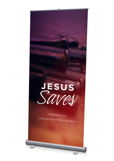 Jesus Saves Banner