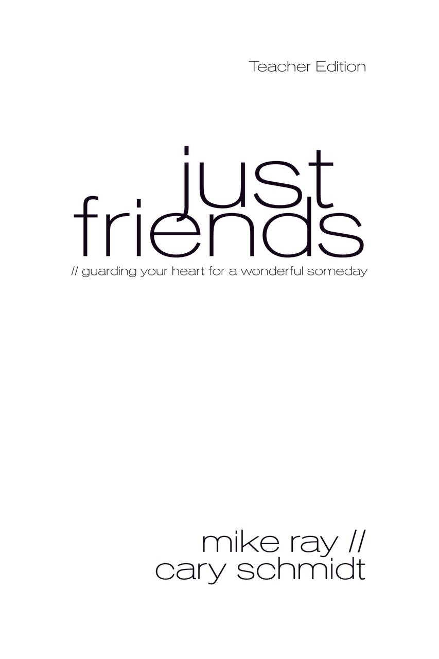 Just Friends Teacher Edition Download