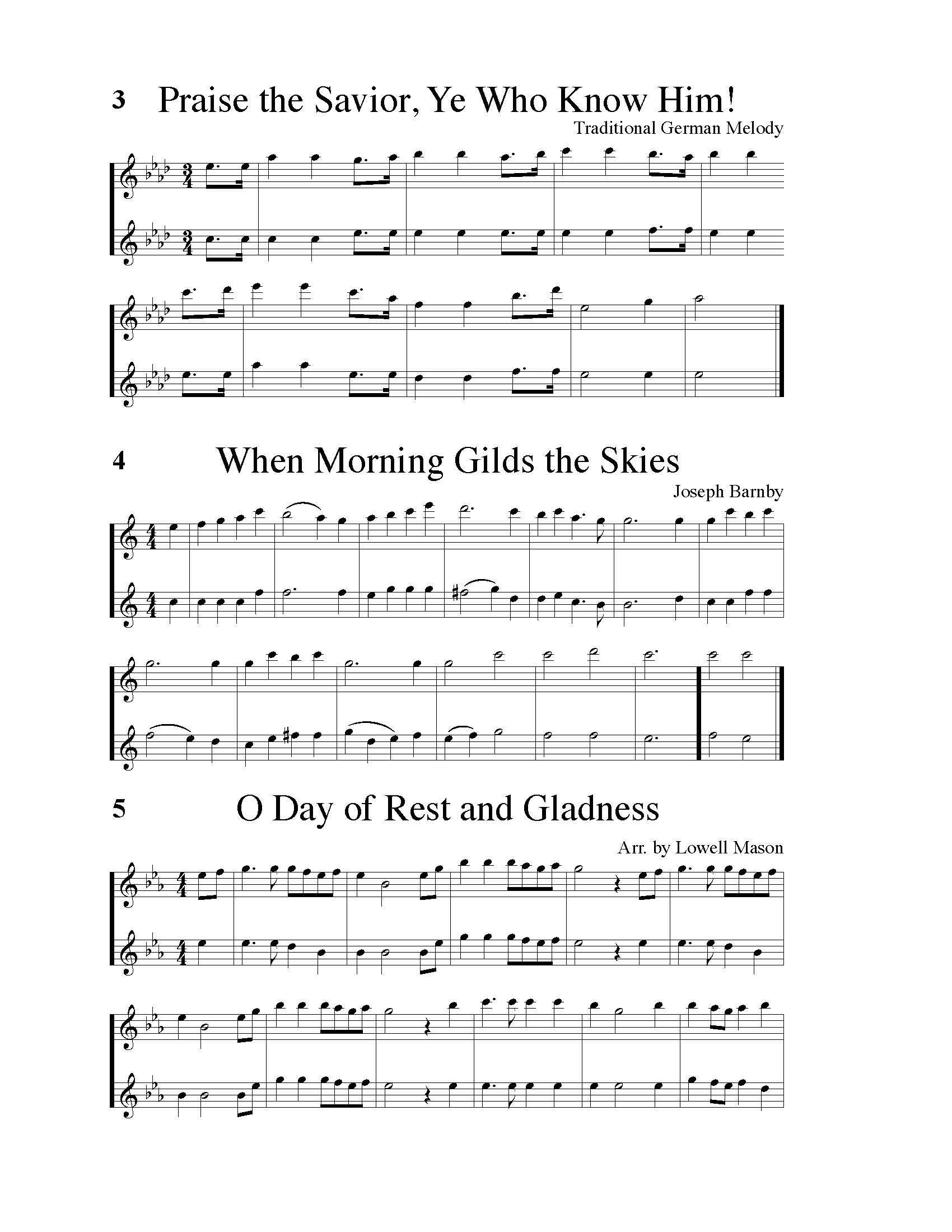 Living Hymns Orchestration: LH11 C (Flute, Oboe, Violin)