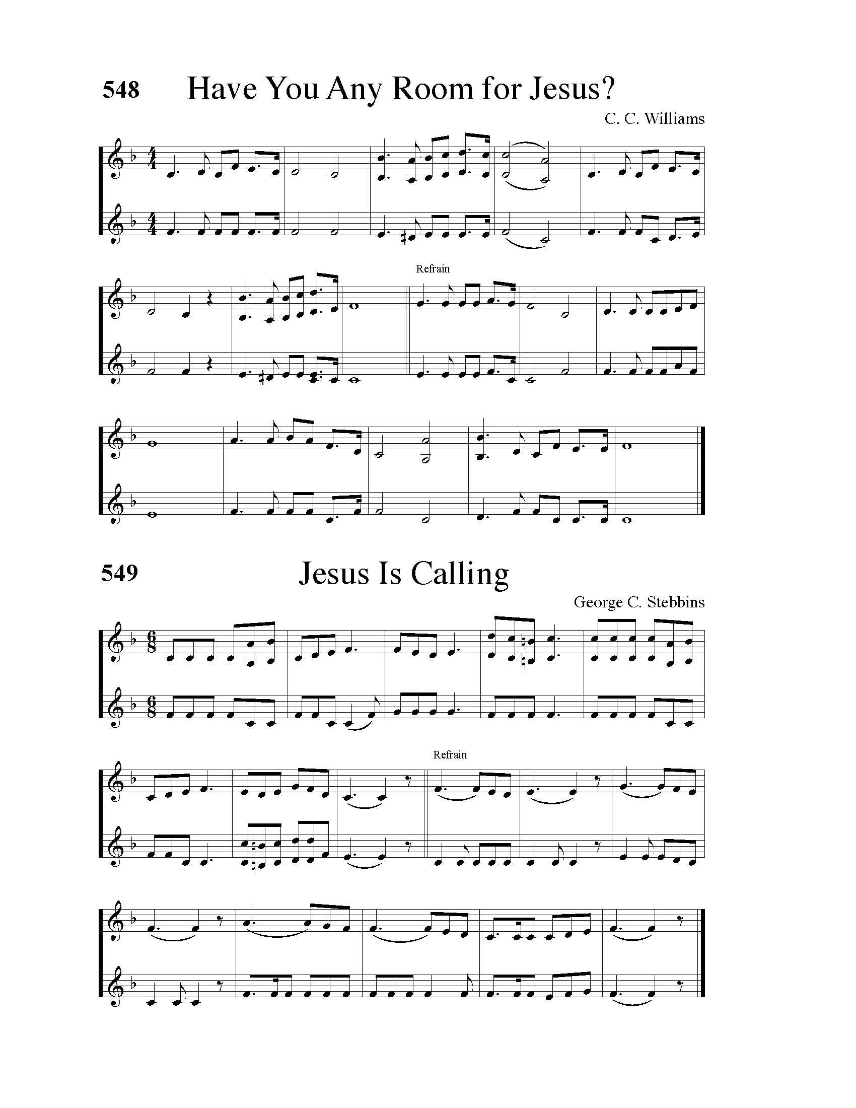 Living Hymns Orchestration: LH15 F (French Horn)