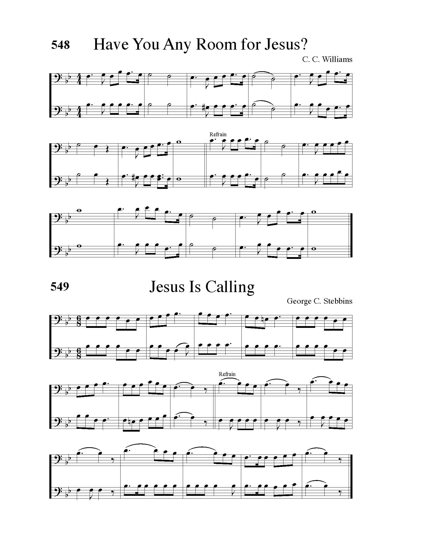 Living Hymns Orchestration: LH16 C (Trombone/Baritone B.C., Cello)