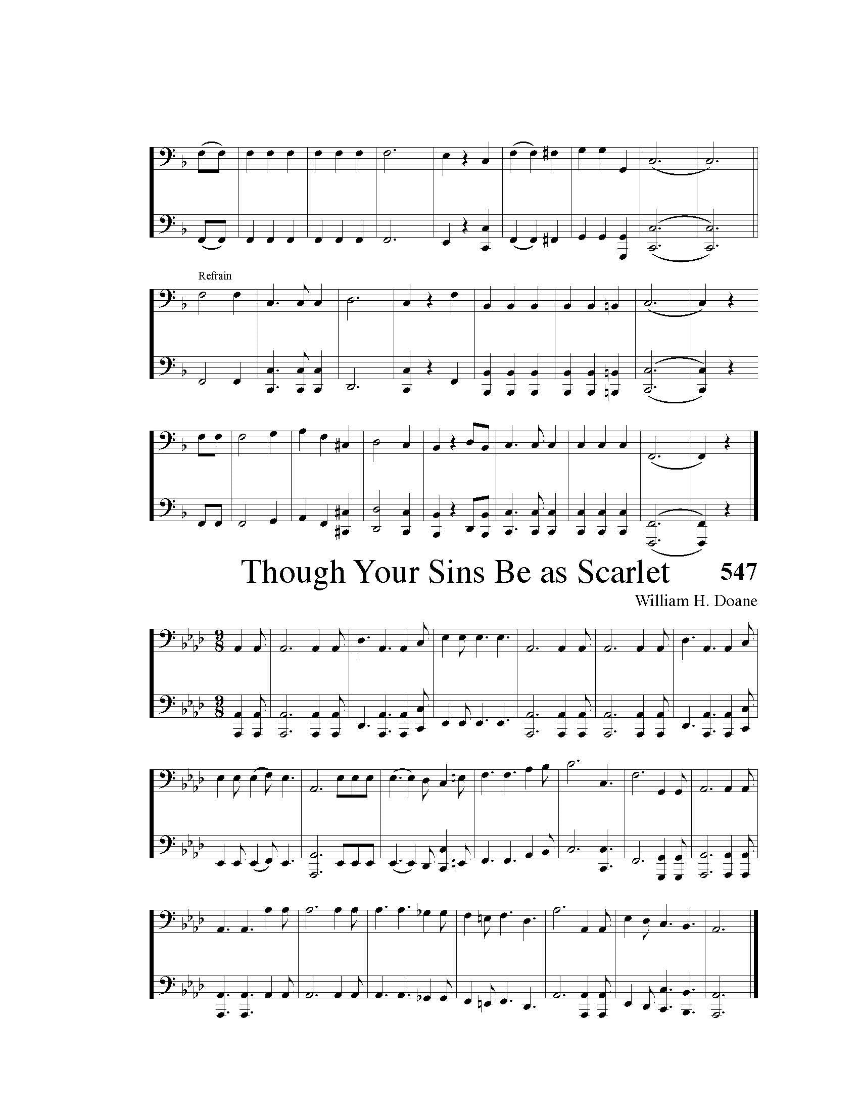 Living Hymns Orchestration: LH17 C (Trombone/Baritone B.C., Cello, Tuba, Bass)