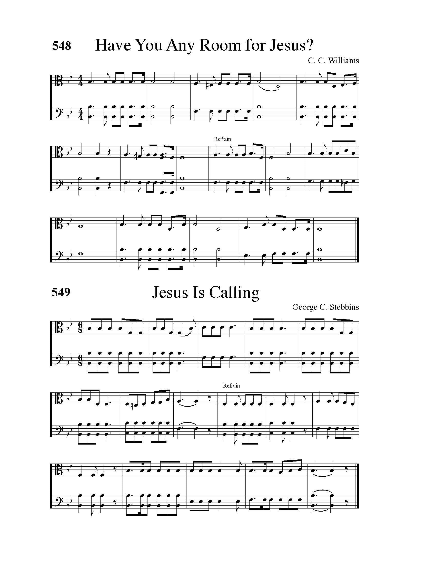 Living Hymns Orchestration: LH18 C (Viola, Cello, Bass)