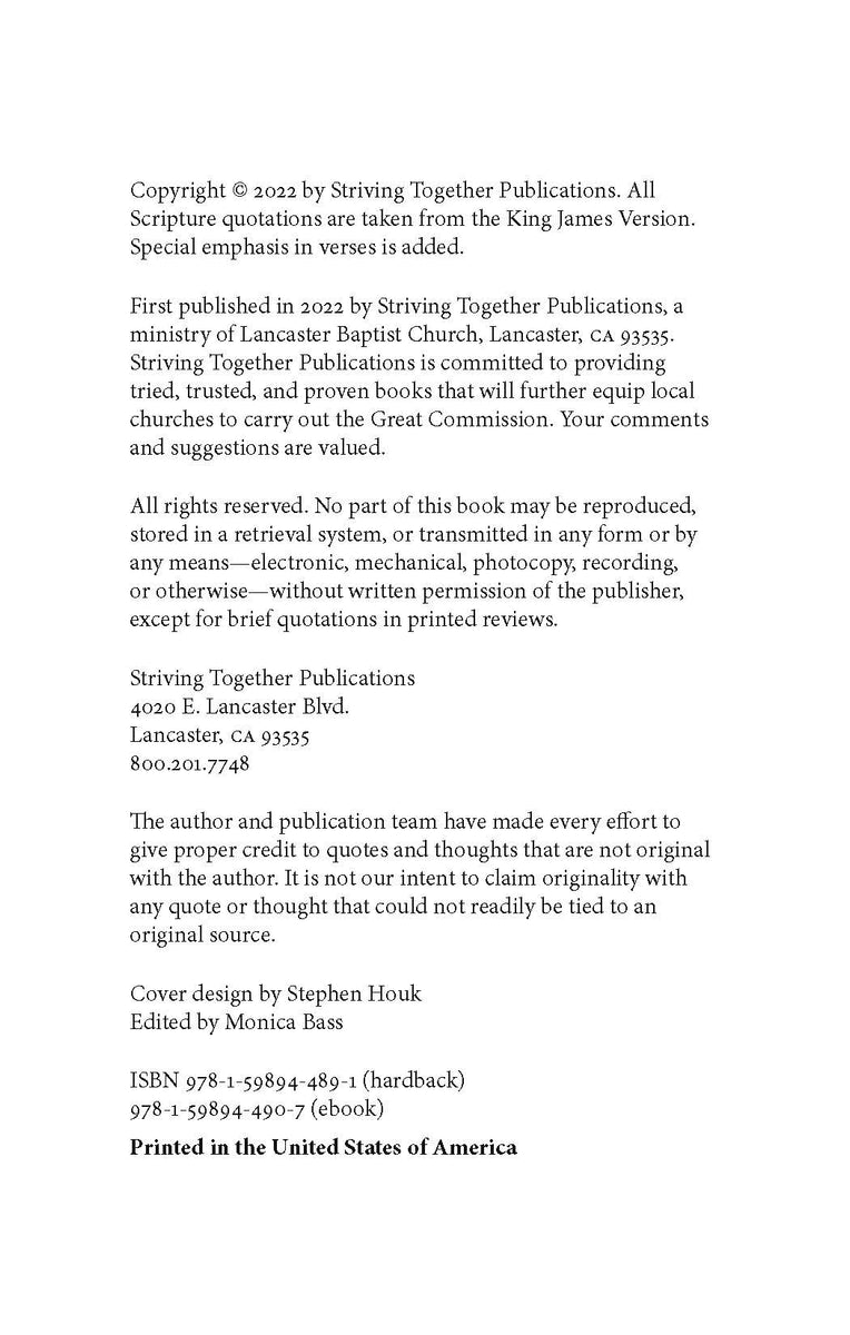 The Resilient Life Striving Together Publications