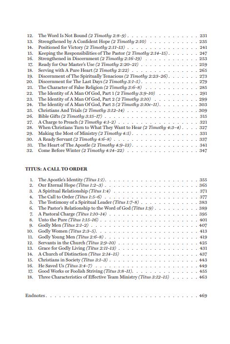 Pastoral Epistles