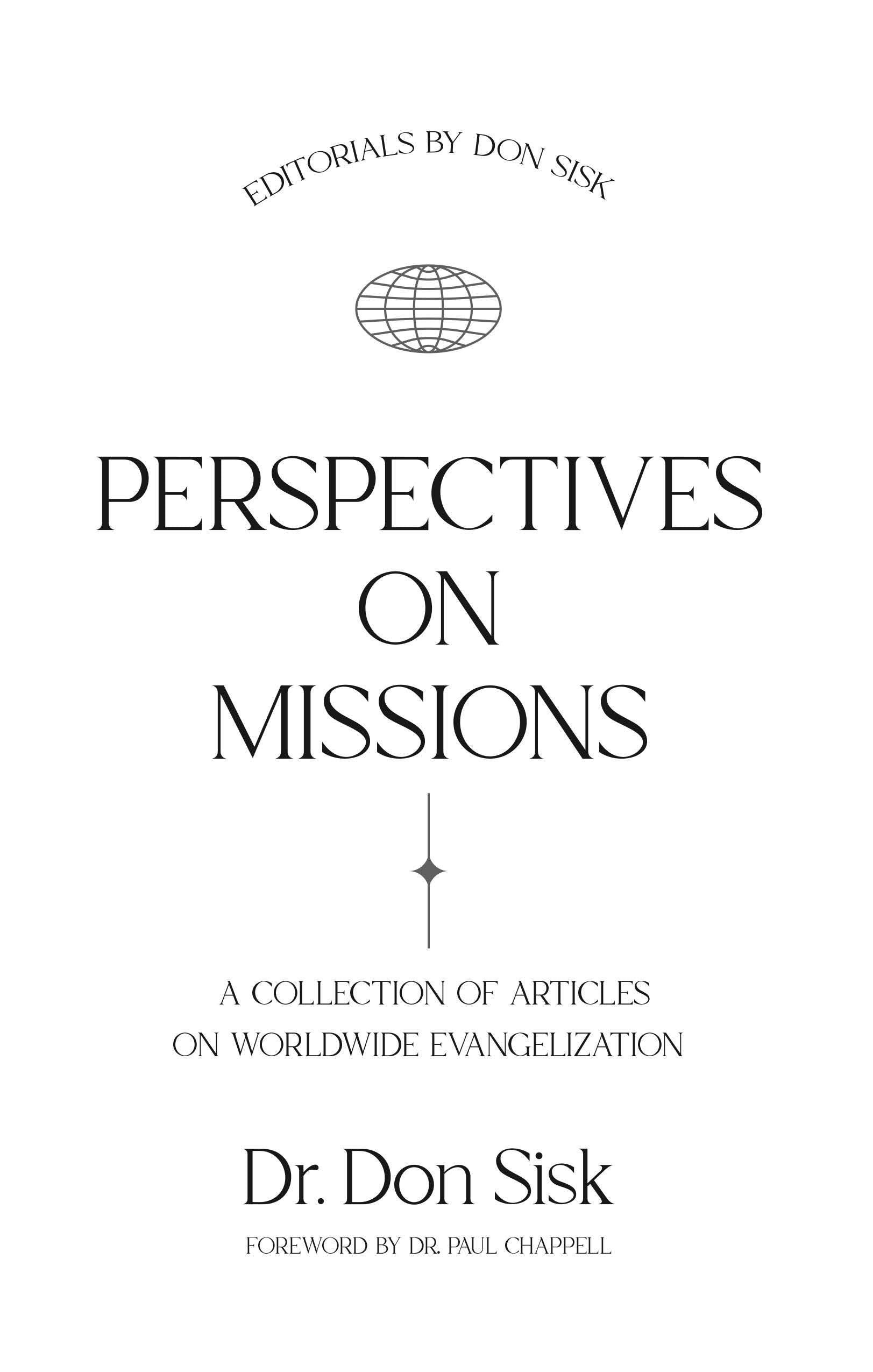 Perspectives on Missions