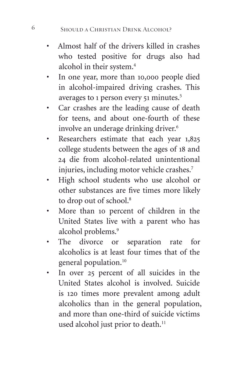 Should a Christian Drink Alcohol?