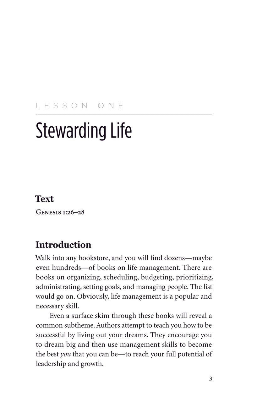 Stewarding Life Teacher Edition Download