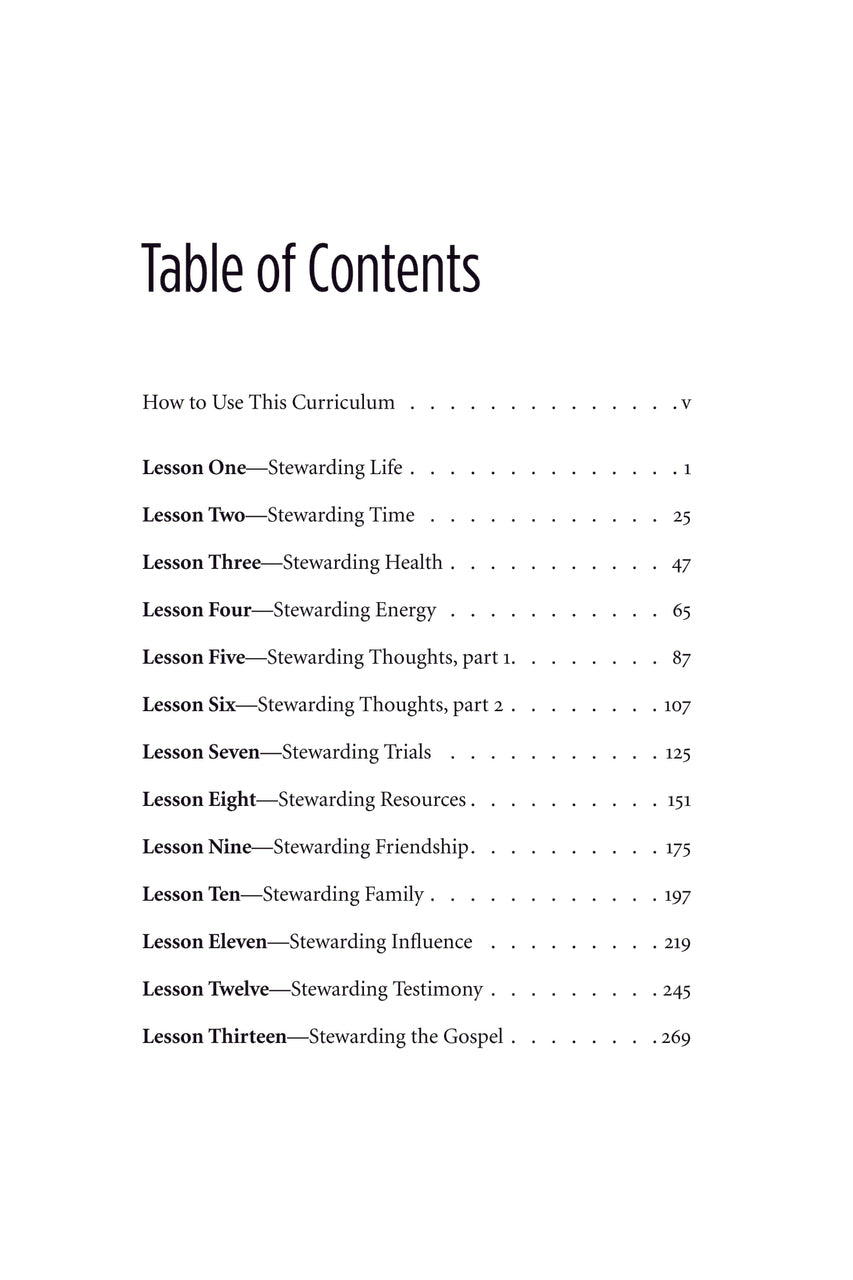 Stewarding Life Teacher Edition Download