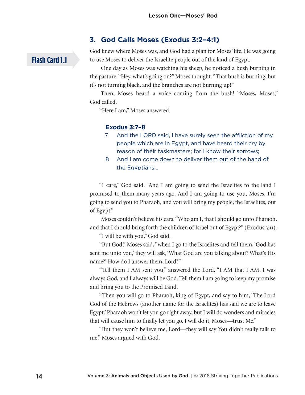 Stories of Grace Vol 3: Objects & Animals Used by God Teacher Edition Download