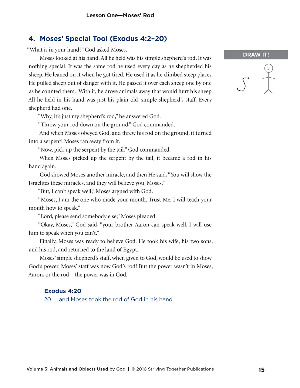 Stories of Grace Vol 3: Objects & Animals Used by God Teacher Edition