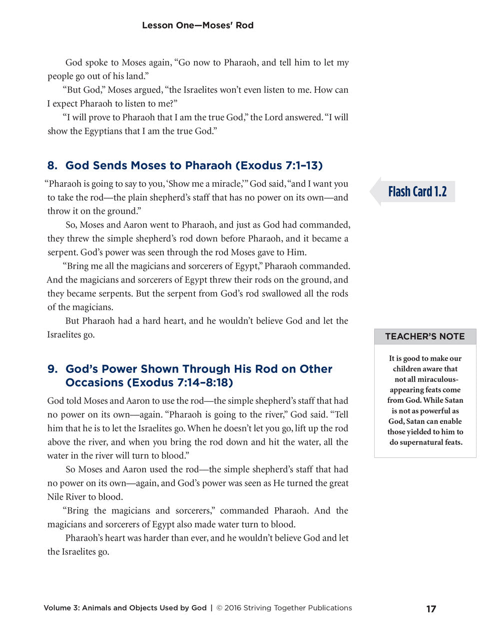 Stories of Grace Vol 3: Objects & Animals Used by God Teacher Edition Download