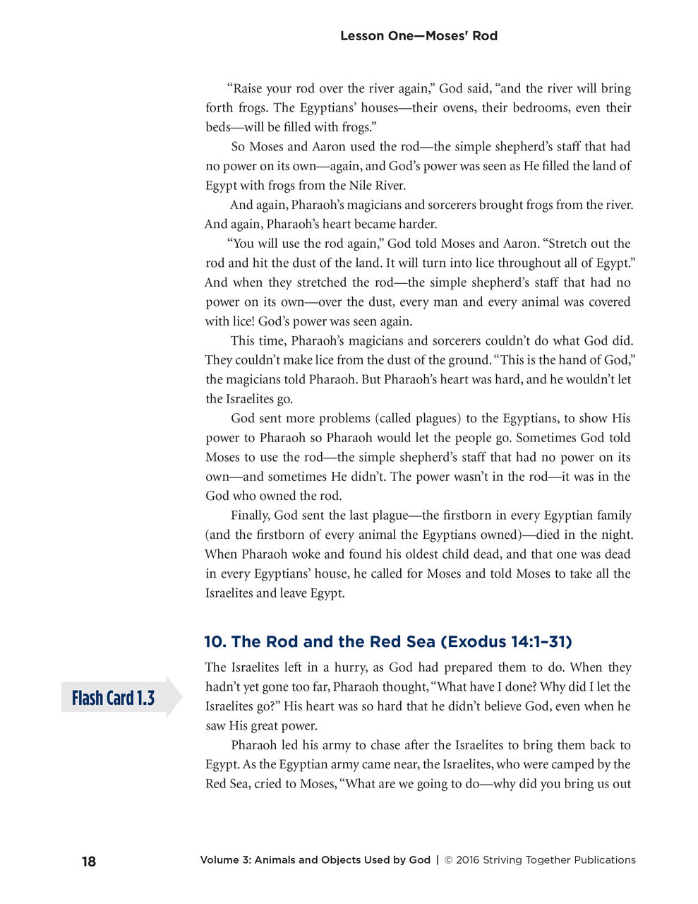 Stories of Grace Vol 3: Objects & Animals Used by God Teacher Edition Download