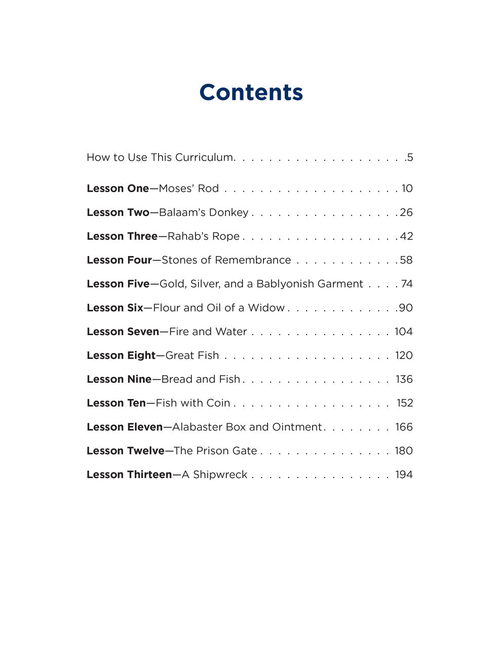 Stories of Grace Vol 3: Objects & Animals Used by God Teacher Edition Download