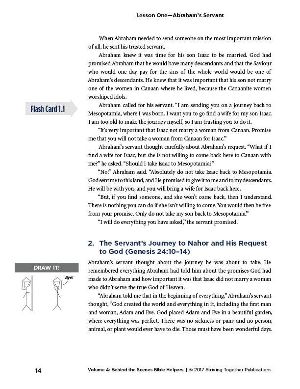 Stories of Grace: Behind the Scenes Characters Teacher Edition Download