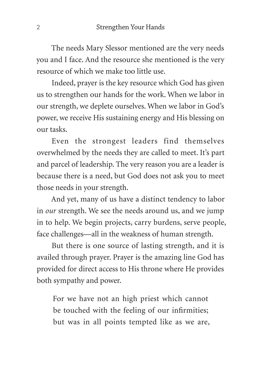 Strengthen Your Hands