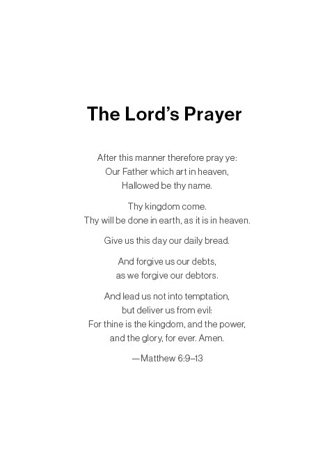 The Way to Pray