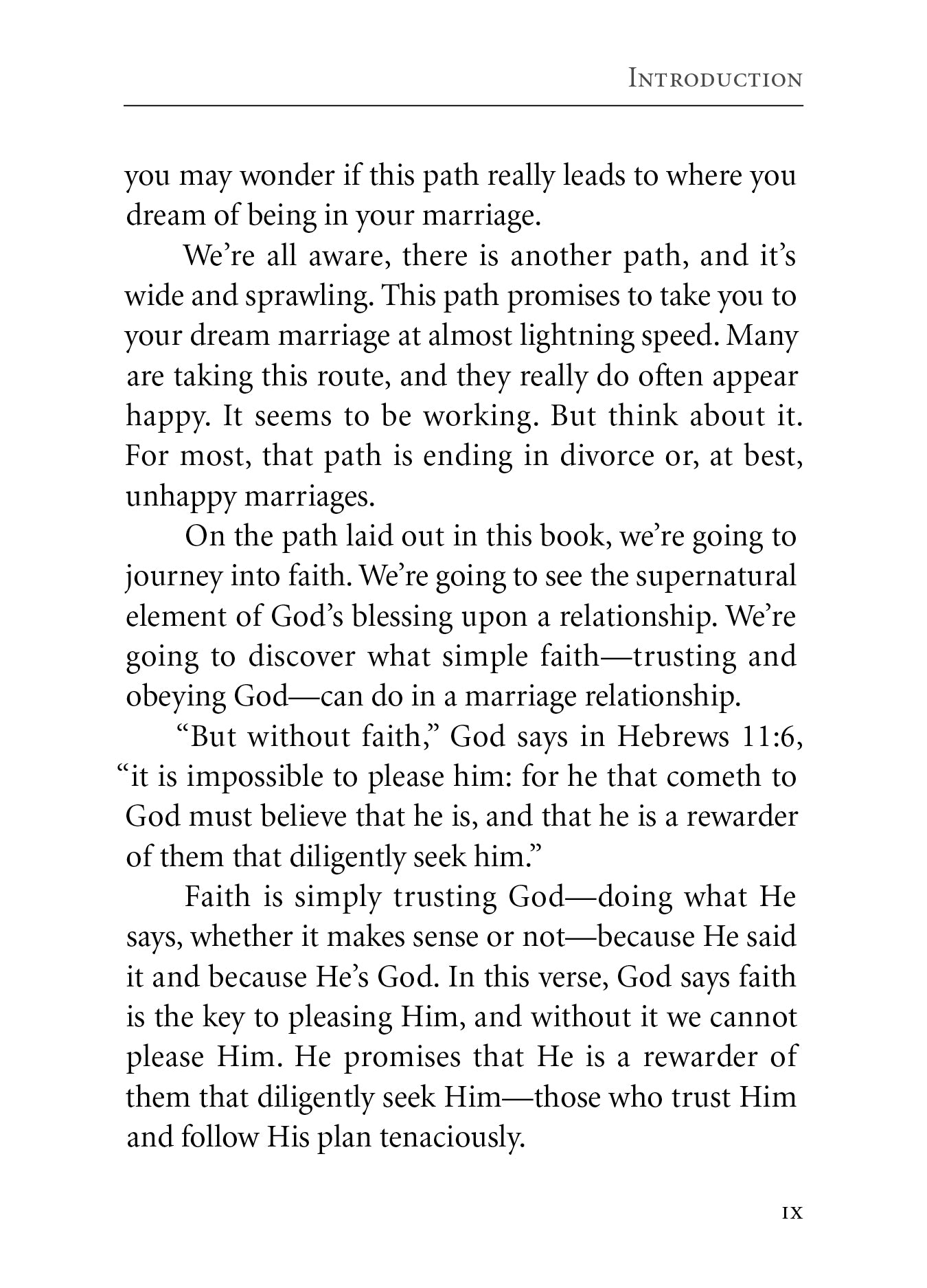 A Faith Full Marriage