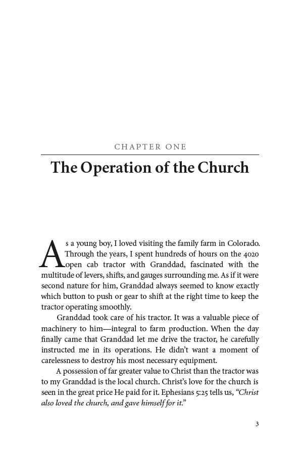 The Ministry of a Baptist Deacon