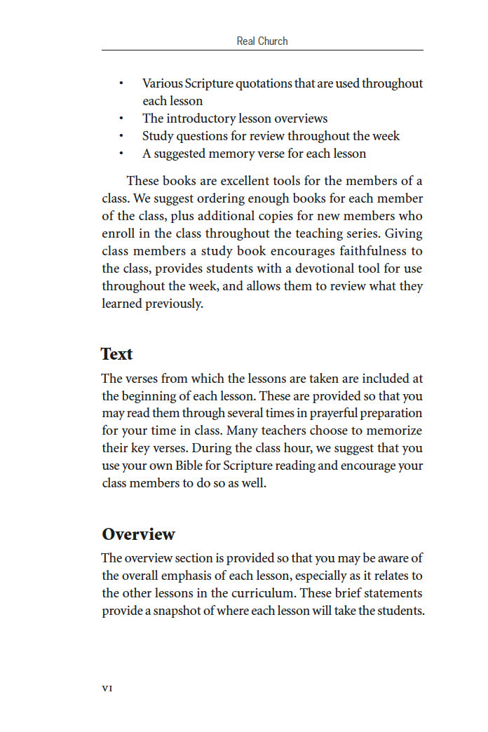 Real Church Teacher Edition Download
