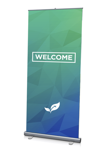 Welcome Banner Green