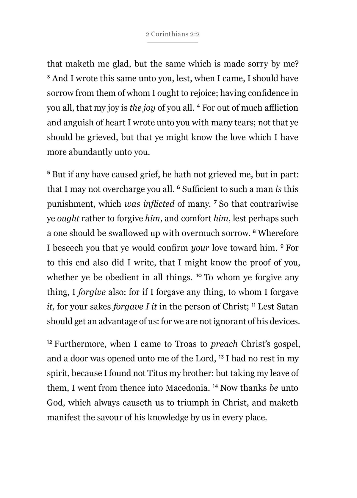 2 Corinthians - New Testament Bible Journal