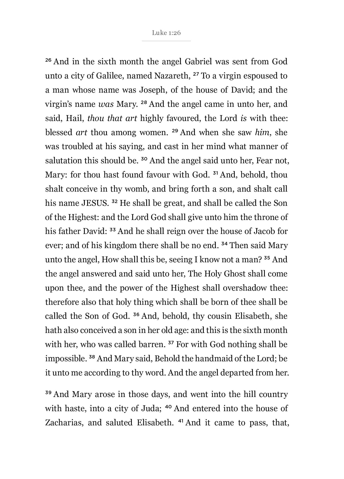 The Gospel of Luke - New Testament Bible Journal