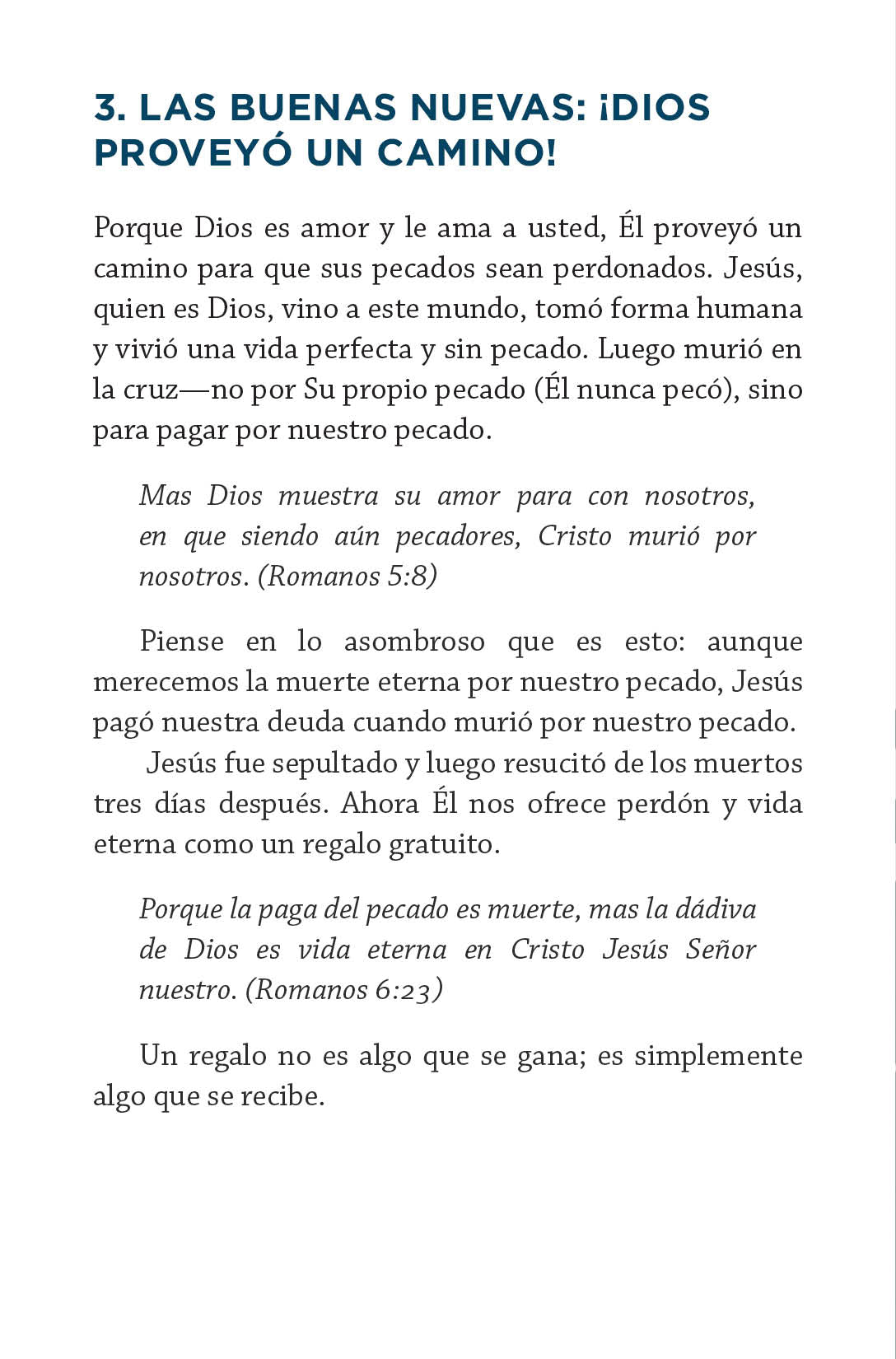 Un Dios A Quien Usted Puede Conocer (A God You Can Know Spanish)