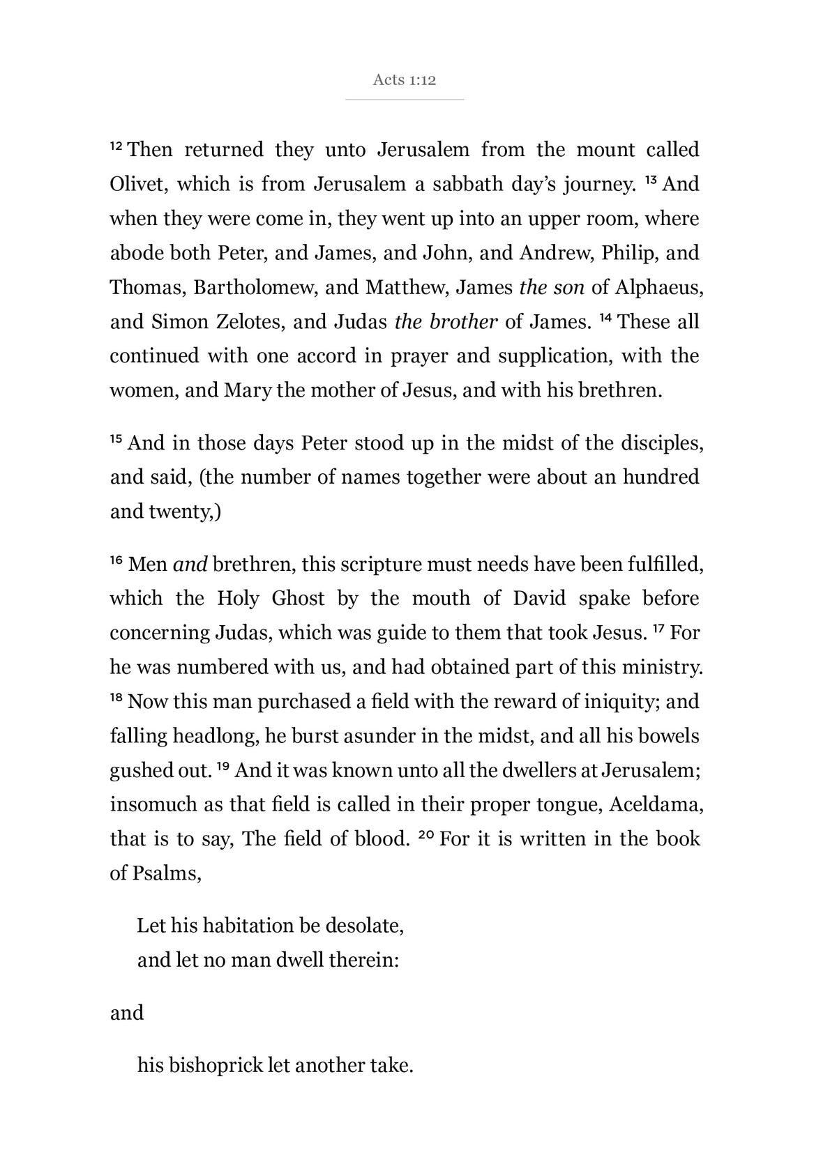 Acts - New Testament Bible Journal