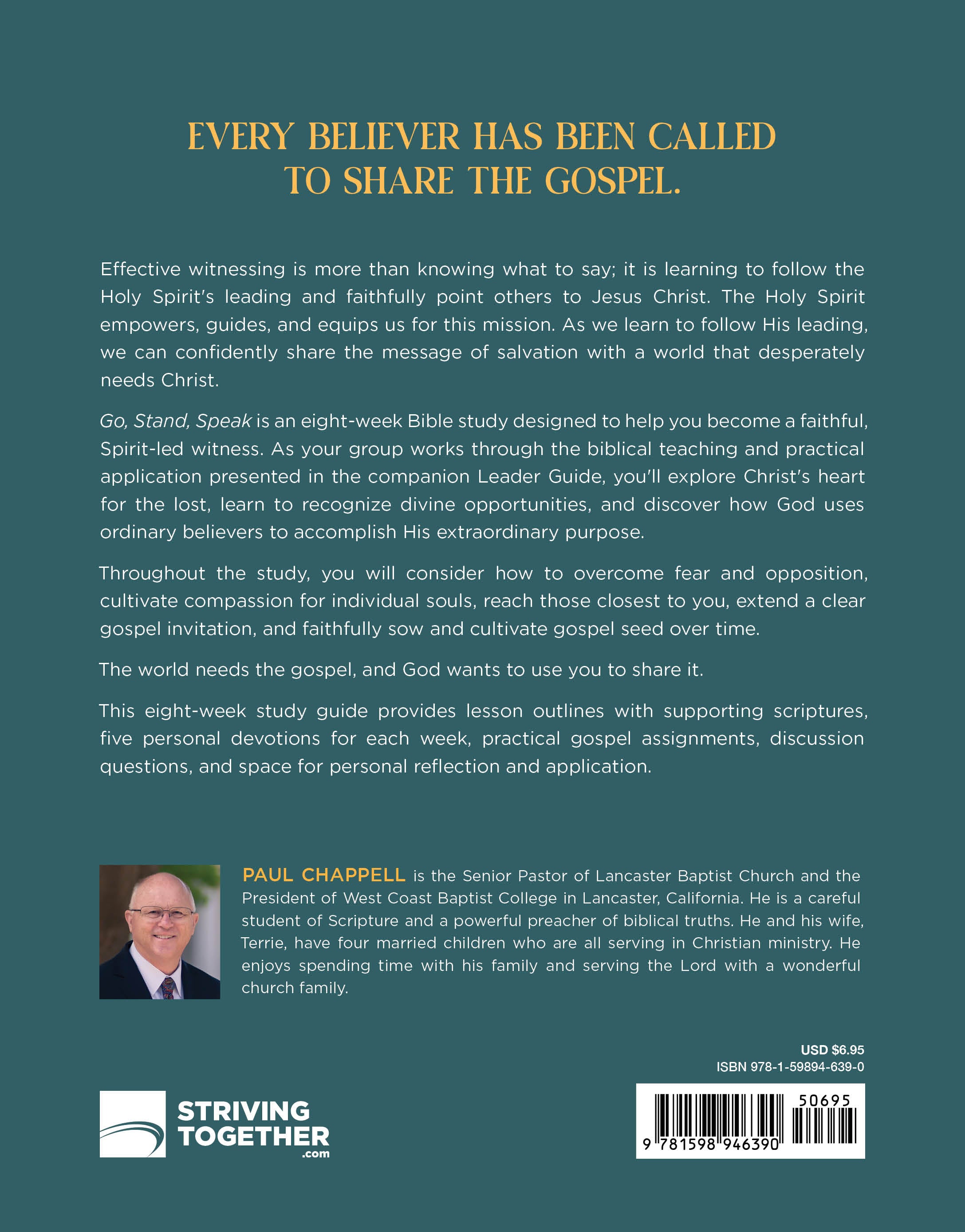Go, Stand, Speak Study Guide