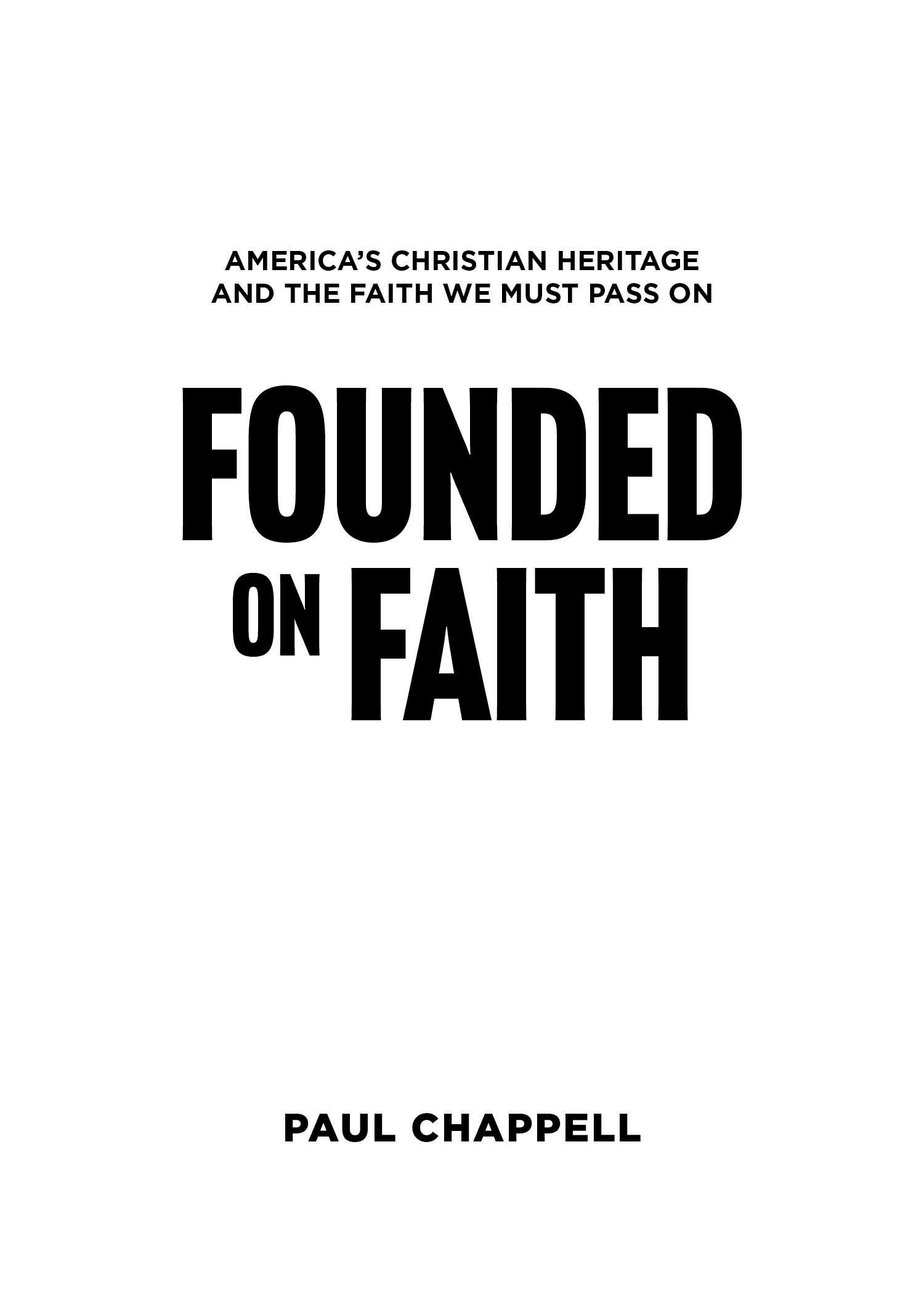 Founded on Faith