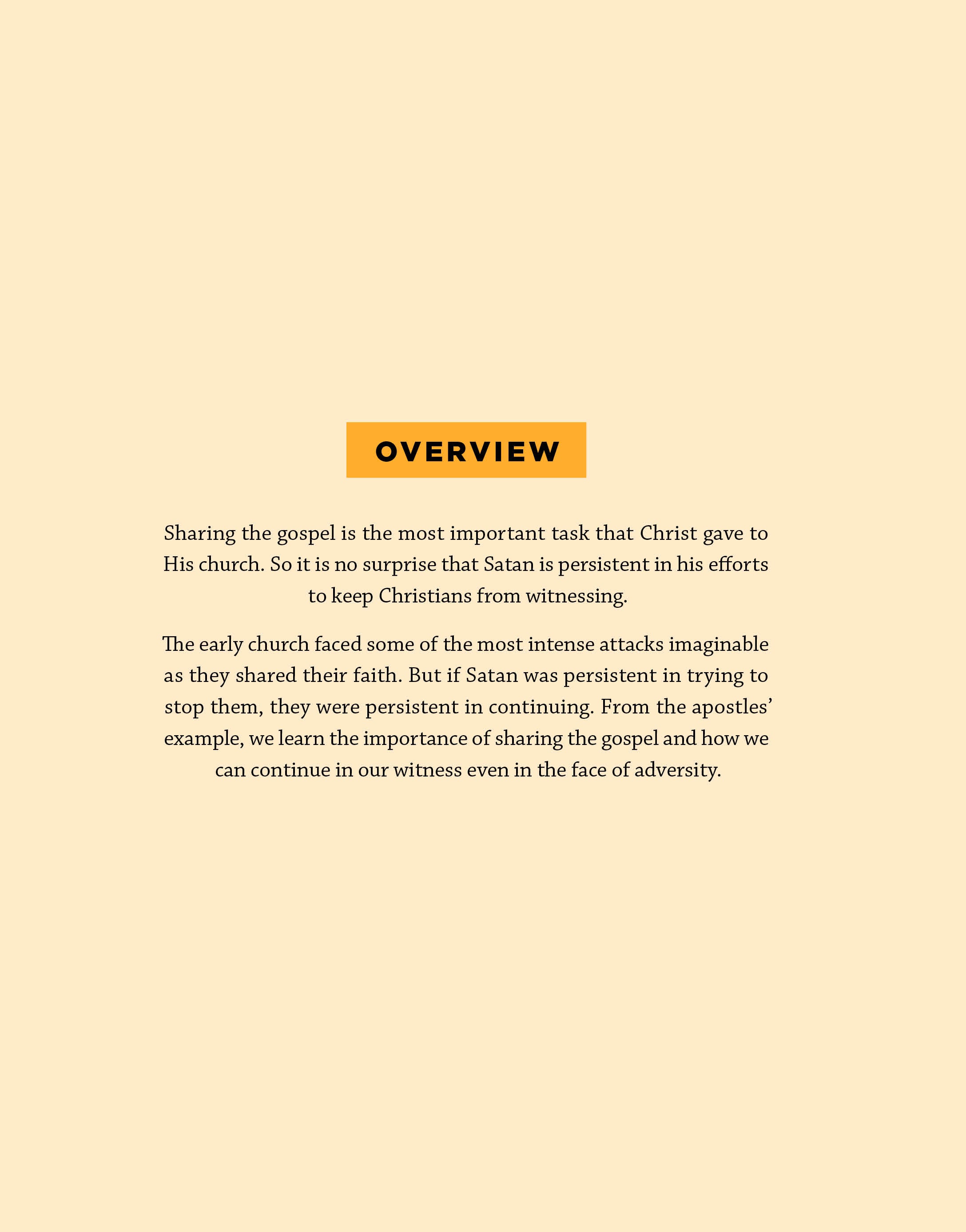 Go, Stand, Speak Study Guide