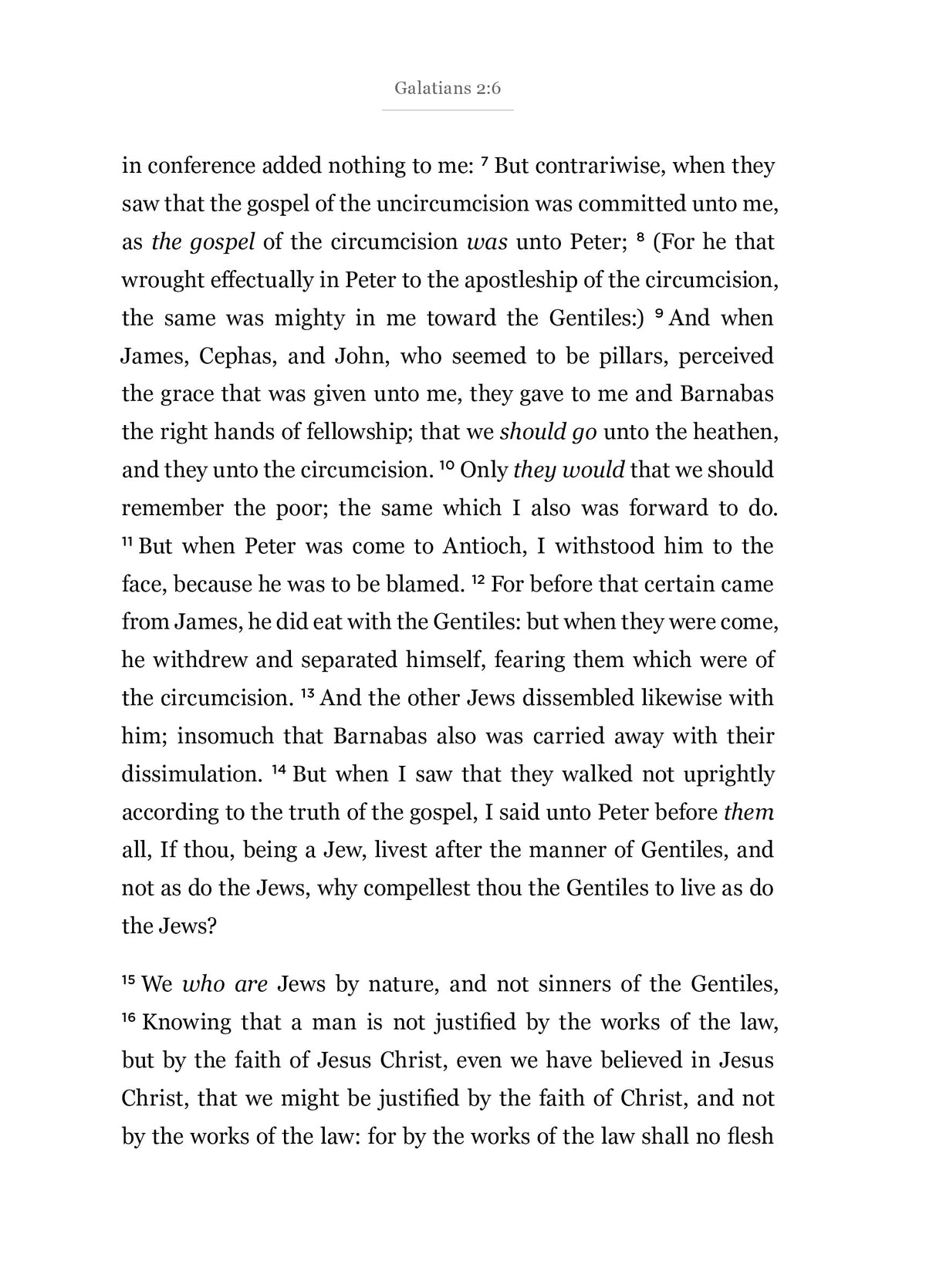 Galatians - New Testament Bible Journal