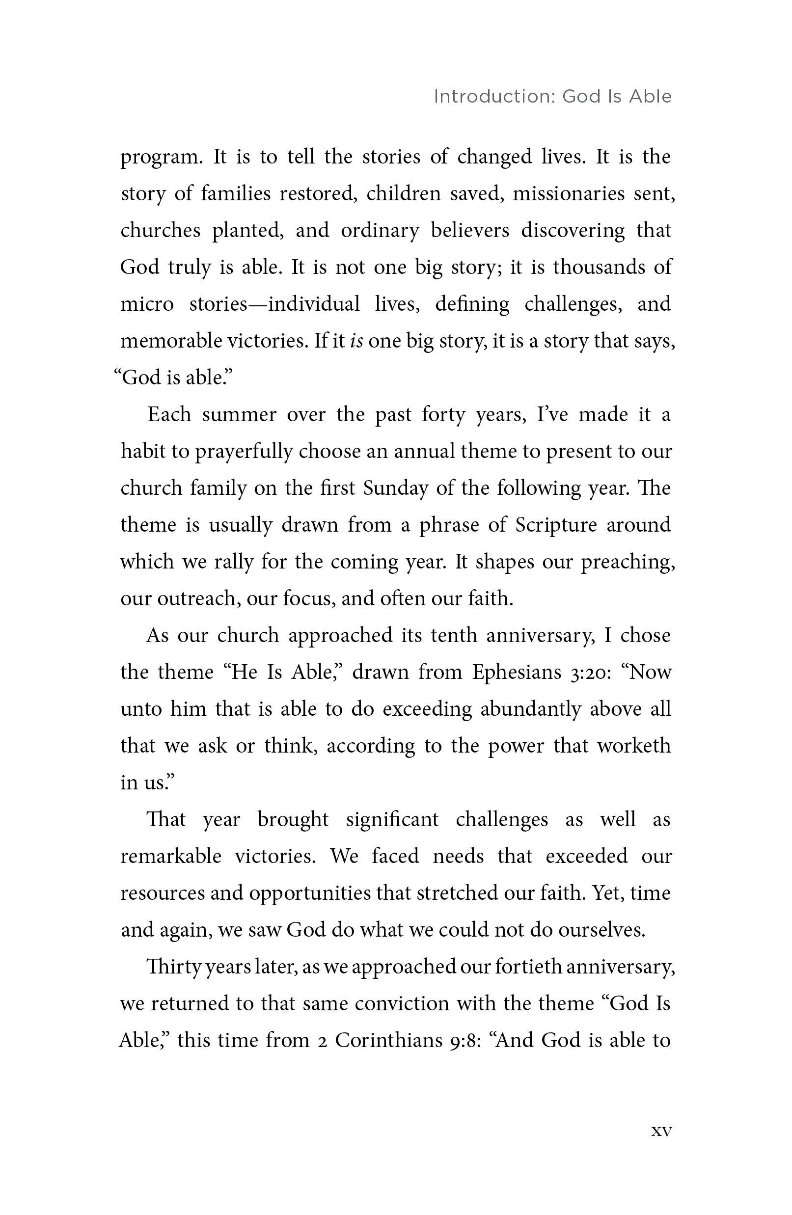 God Is Able