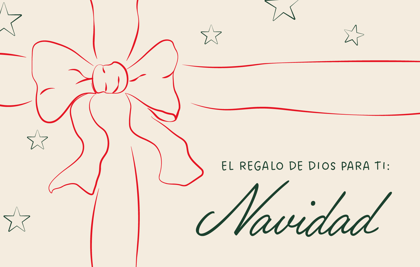 El Regalo de Dios Para Ti—Outreach Card