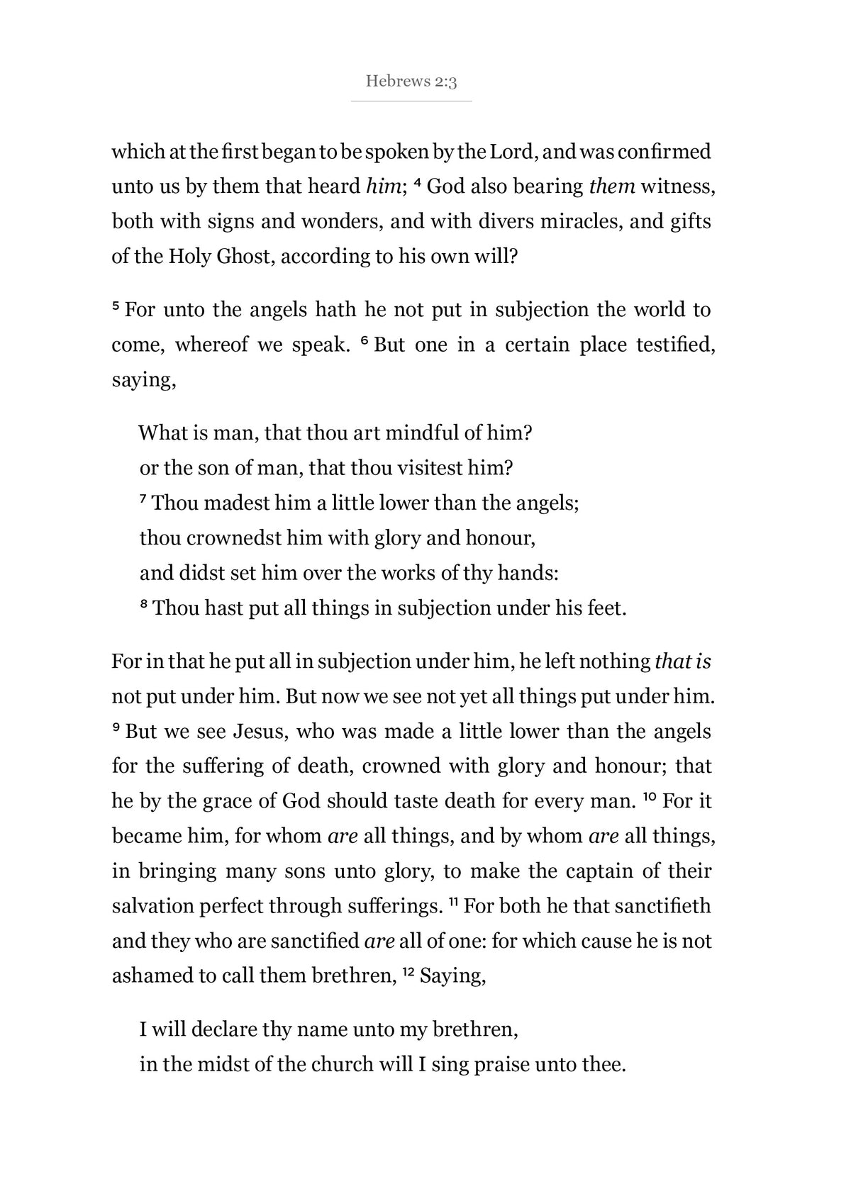 Hebrews - New Testament Bible Journal
