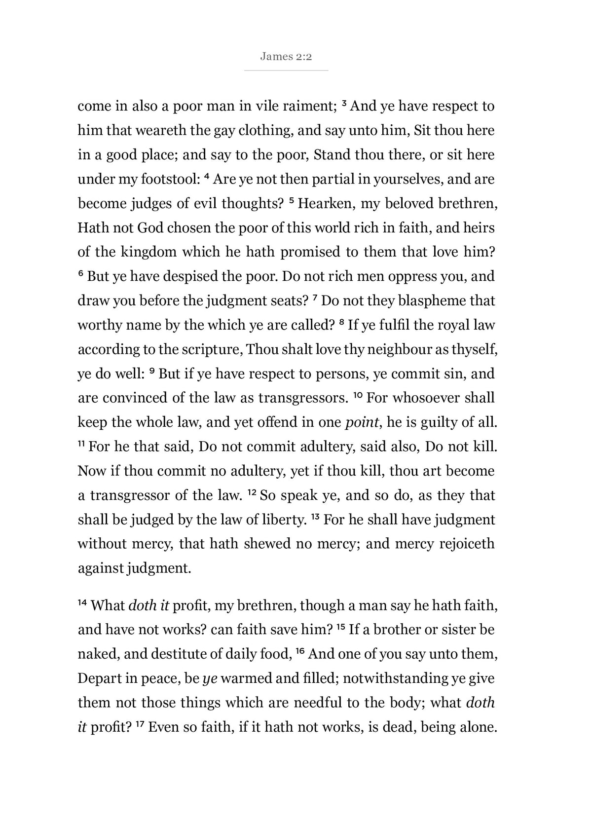 James - New Testament Bible Journal