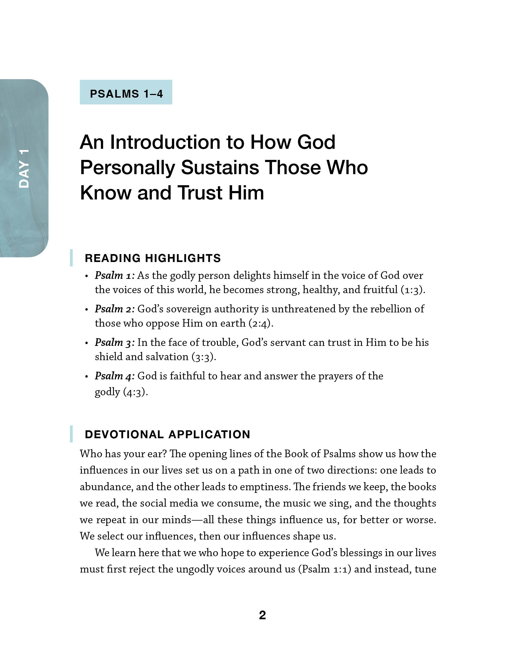 Journey through the Psalms