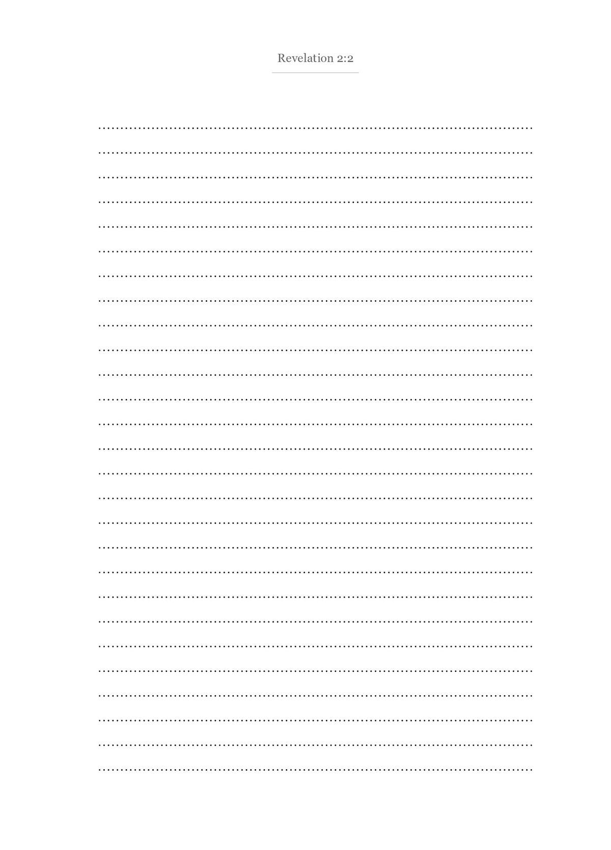 Revelation - New Testament Bible Journal