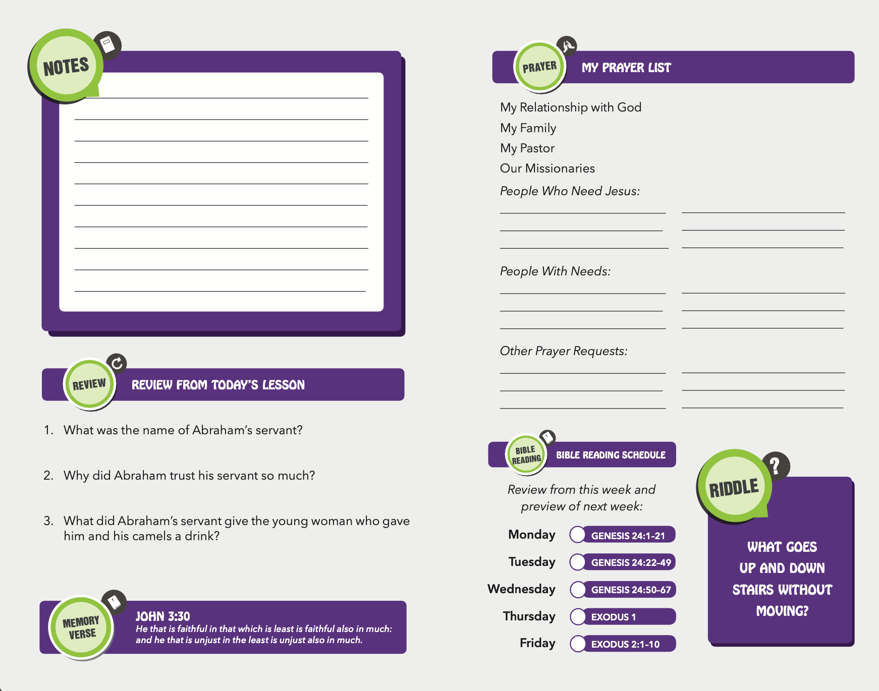 Stories of Grace: Behind the Scenes Characters Ministry Resource Download