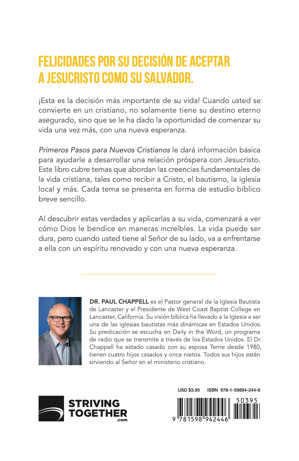 Primeros Pasos para Nuevos Cristianos (First Steps for New Christian)